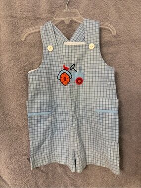 House of Hatten Light Blue Plaid Button-Up Shirt